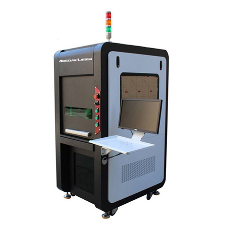 Enclosed Fiber Laser Etching Machine For Plastic Steel