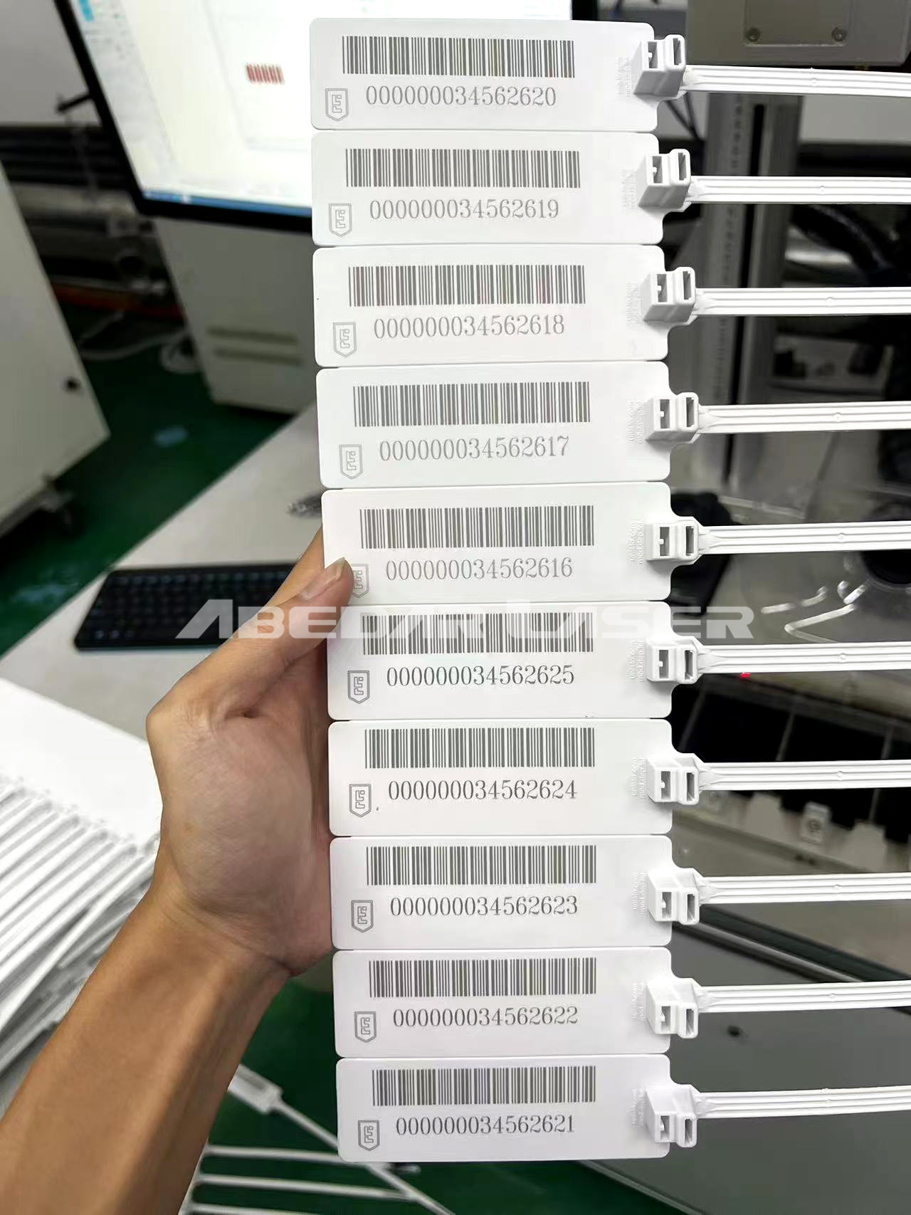 plastic laser printing machine
