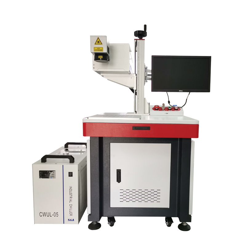 Table cabinet uv laser marking machine