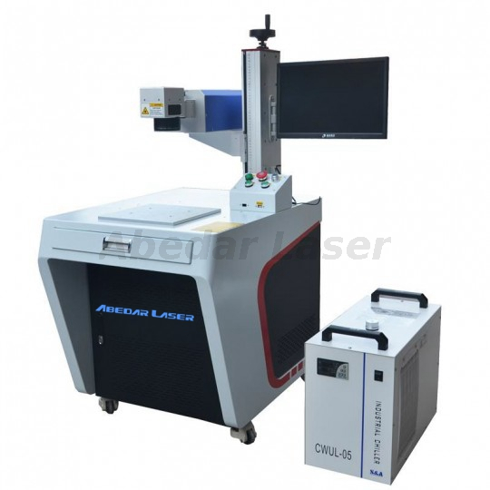 5W 10W 3W Jpt UV Laser Marking Machine For Metal Plastic