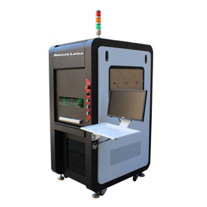 Enclosed Fiber Laser Etching Machine For Plastic Steel