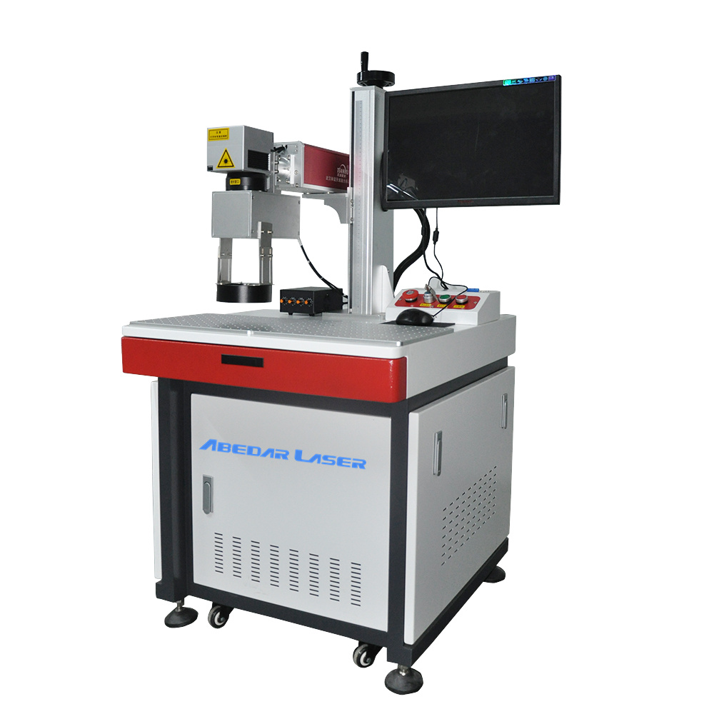 Industrial CCD Auto Fiber Laser Marking Machine