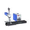 Pen Fiber Laser Marking Machine With Conveyor Belt