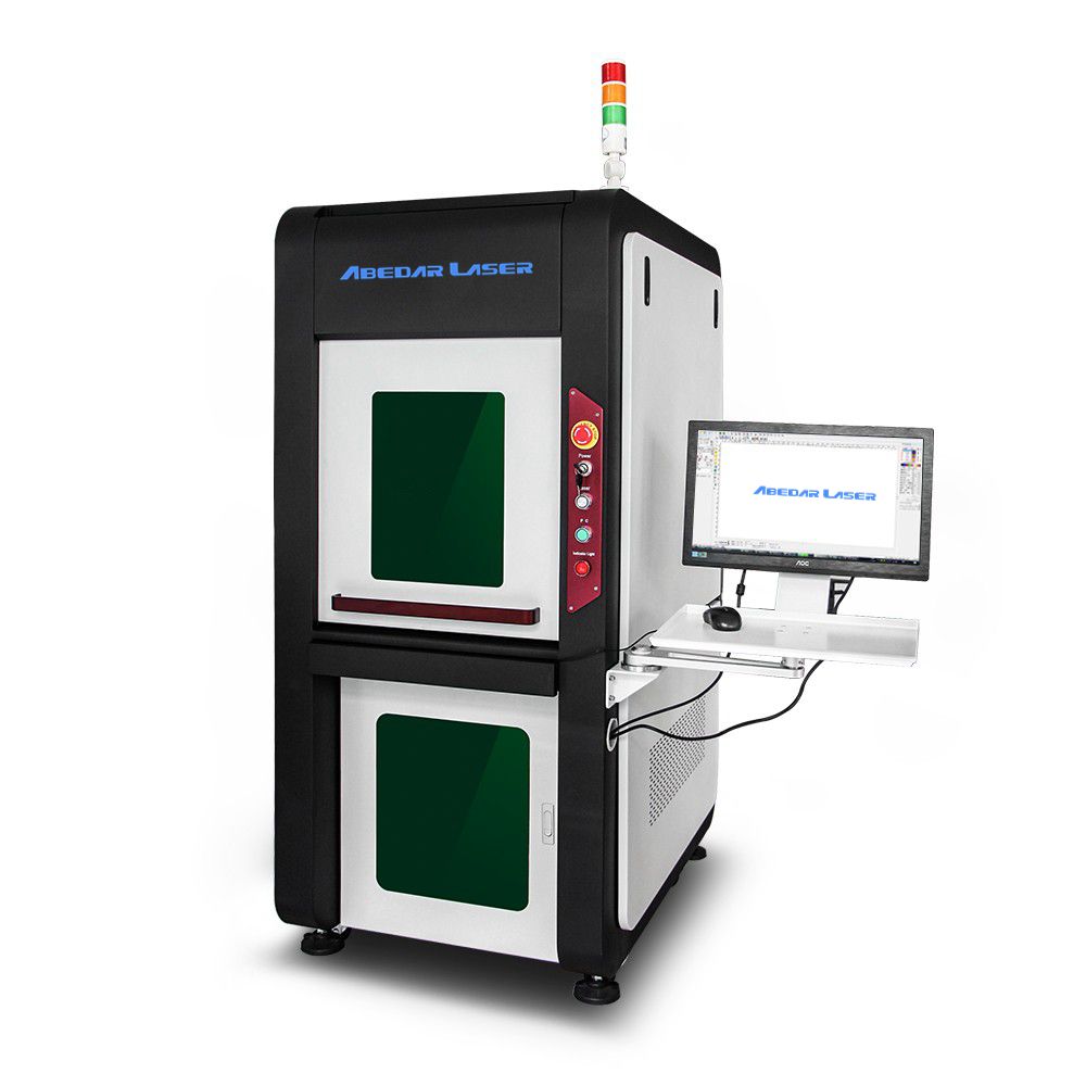 100W 200W 3D Dynamic Galvo CO2 Laser Marking Machine