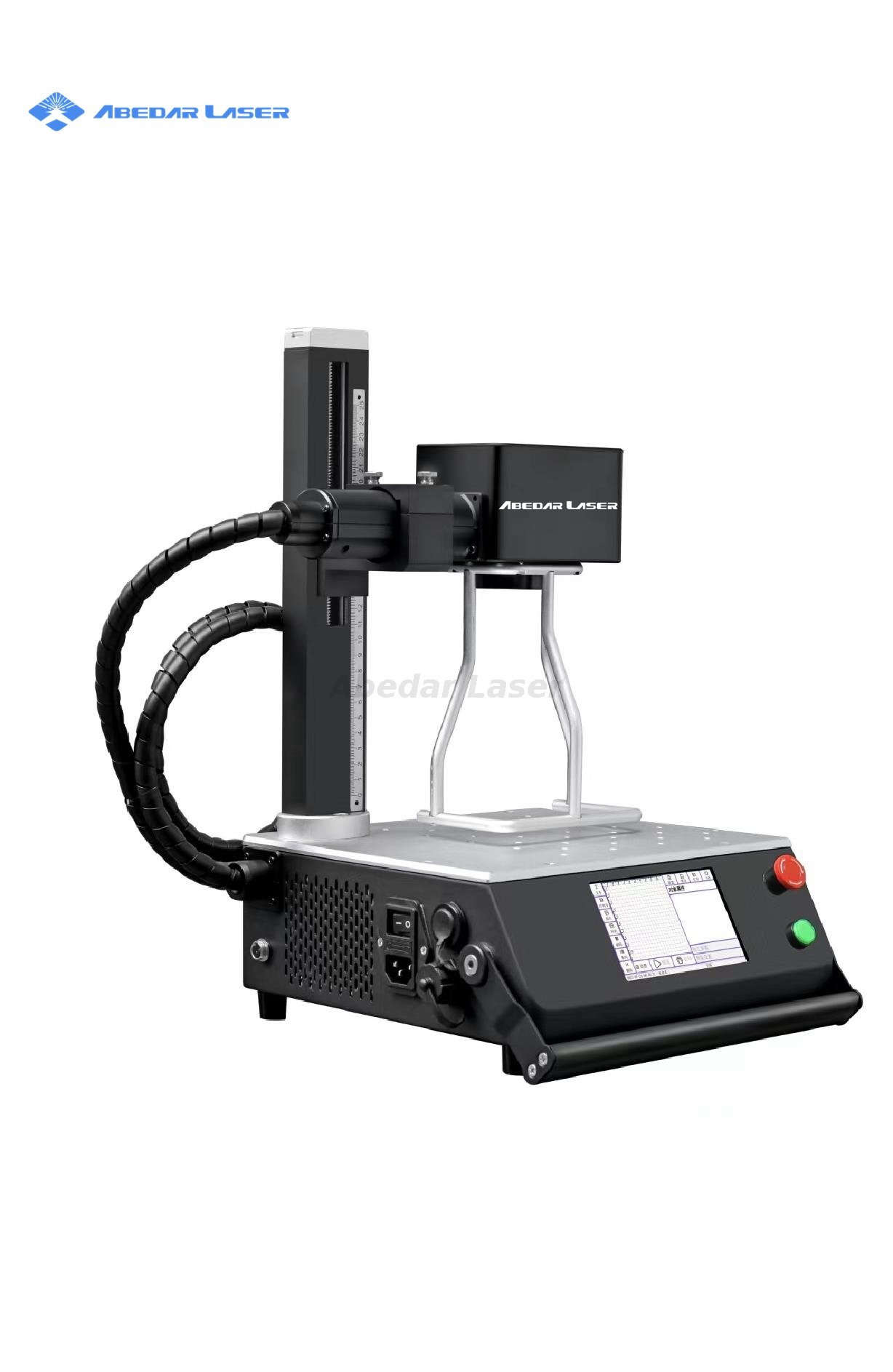 Galvo Fiber Laser Engraving Machine for Metal Plastic