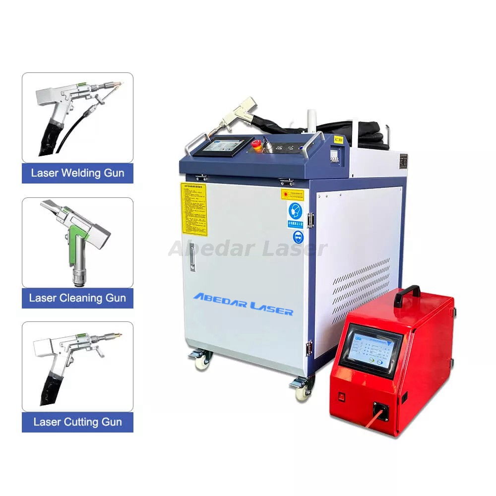 Continuous 3 in 1 Handheld Laser Welding Cleaning Cutting Machine