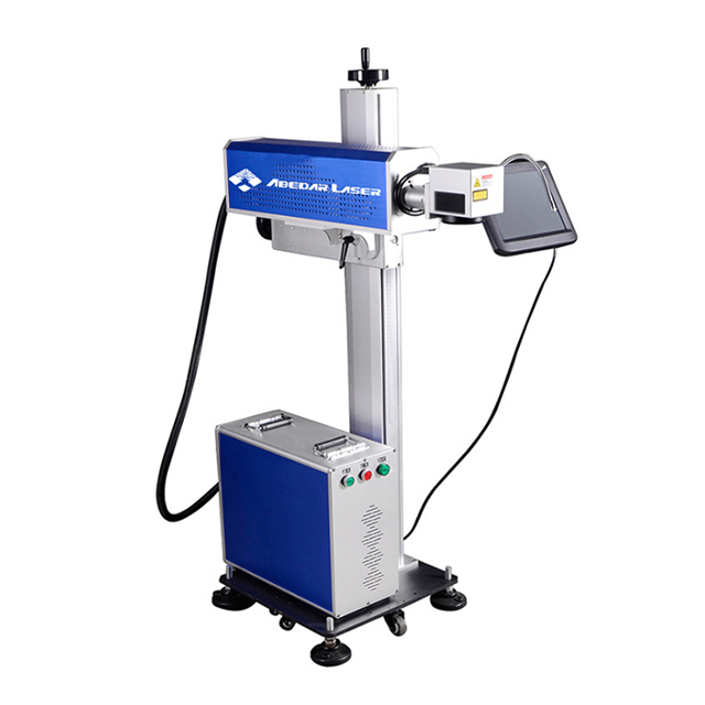 Low Cost Flying Co2 Galvo Laser Marking Machine Price